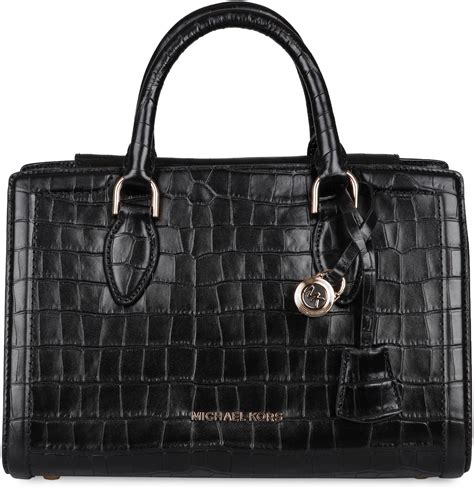 michael kors zoe crocodile satchel|Michael Kors Women's Zoe Medium Crocodile Embossed .